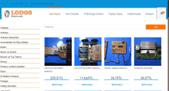 Desktop Screenshot of lodoselektronik.com